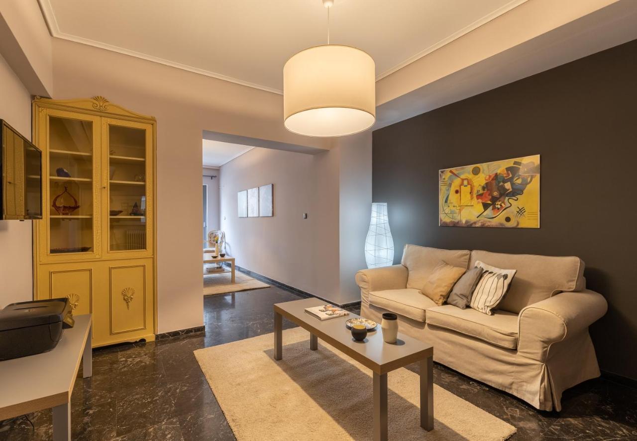 Tranquil Central Apt, Behind Athens Caravel Area المظهر الخارجي الصورة