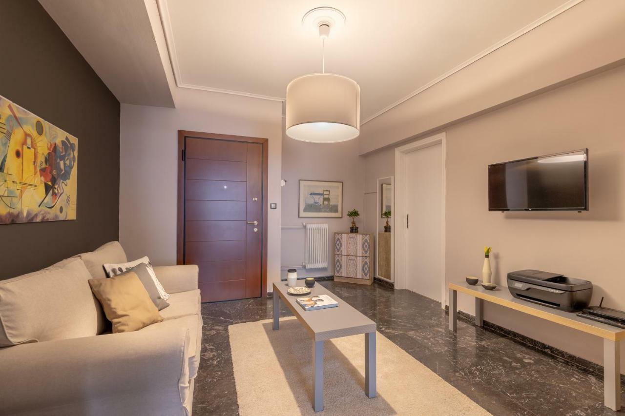 Tranquil Central Apt, Behind Athens Caravel Area المظهر الخارجي الصورة