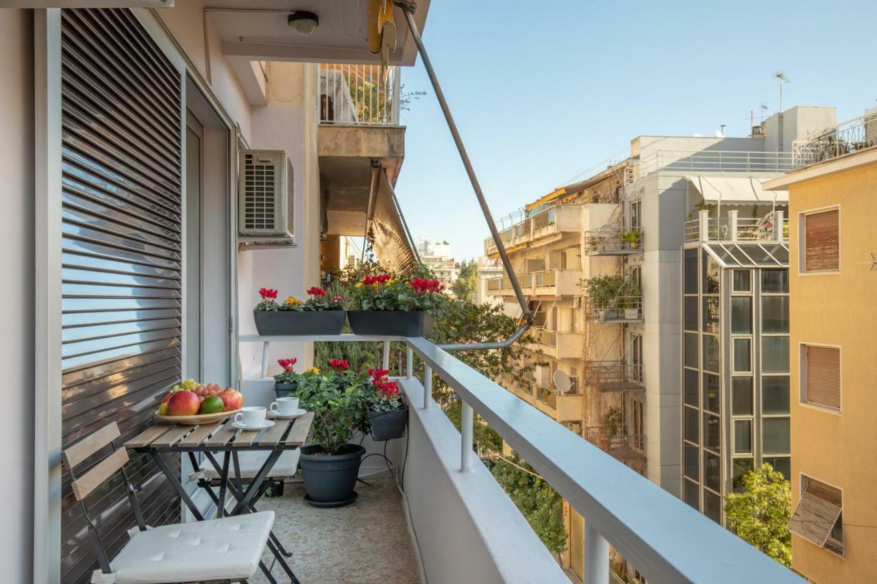 Tranquil Central Apt, Behind Athens Caravel Area المظهر الخارجي الصورة